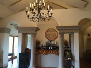 The 1821 Library Tasting Room at Barboursville Vineyards